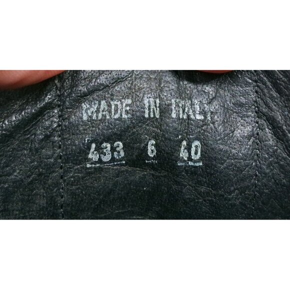 Paul Smith Red Ear Boots Mens Size 7 Black Leather Lace Up Goodyear Welted Work - Picture 12 of 13